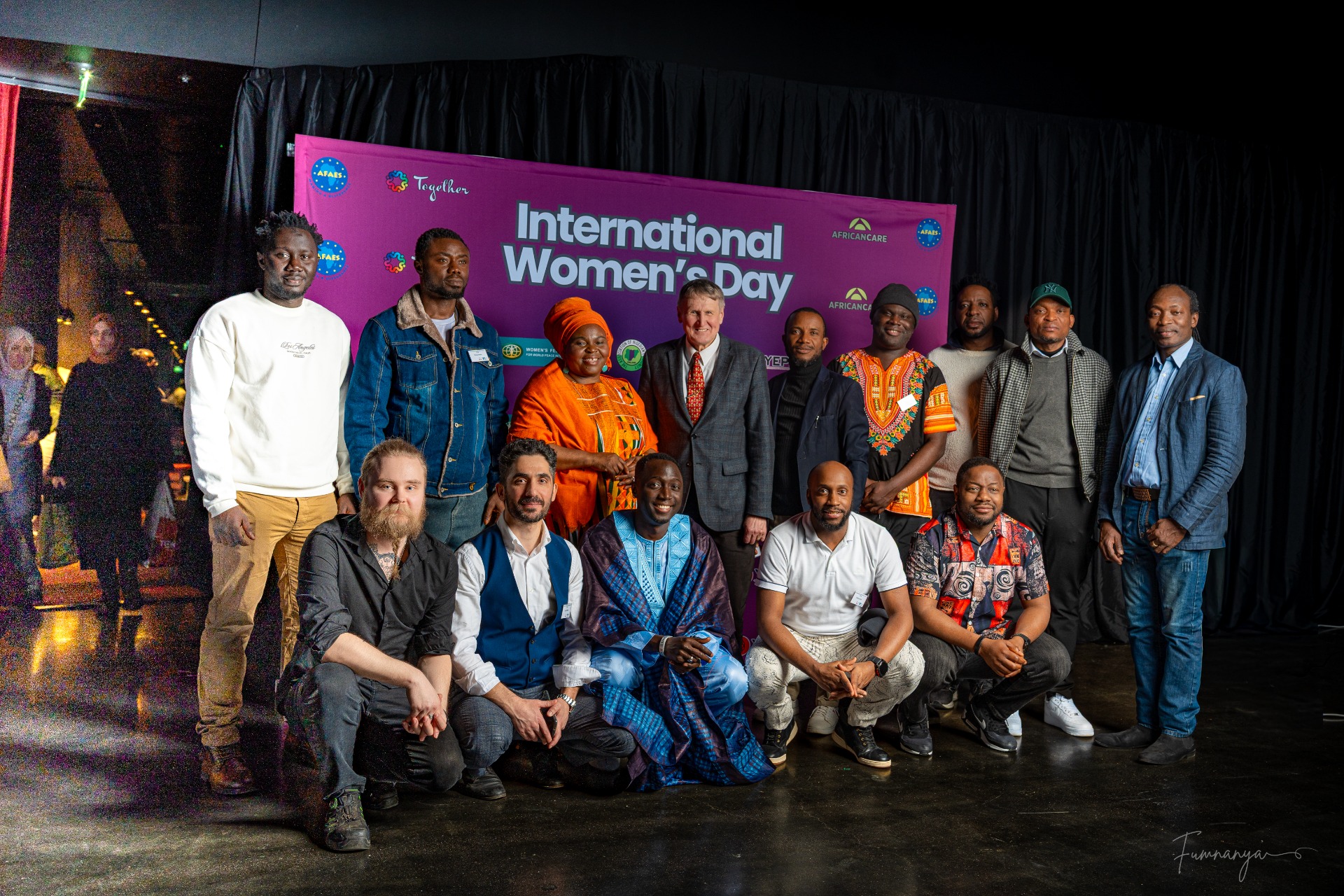 Volunteers at International Women's Day 2026