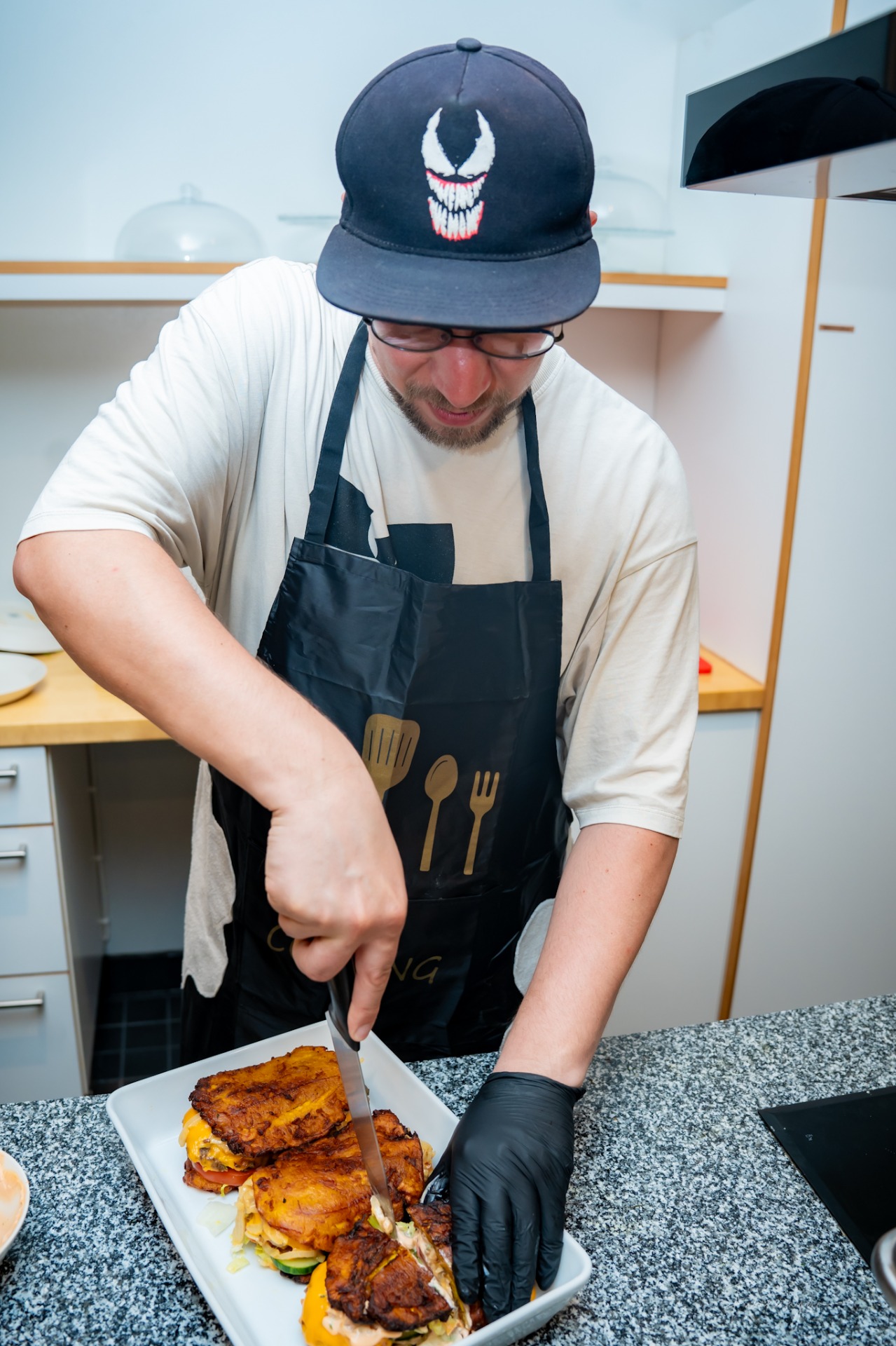 Culinary Dialogue: cooking in the kitchen